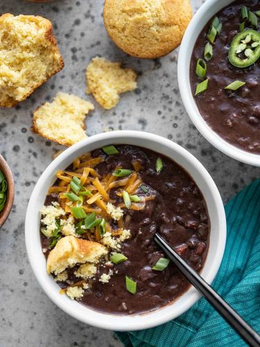 Smoky Black Bean Soup