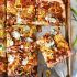 Sheet Pan BBQ Blue Cheese Chicken Pizza