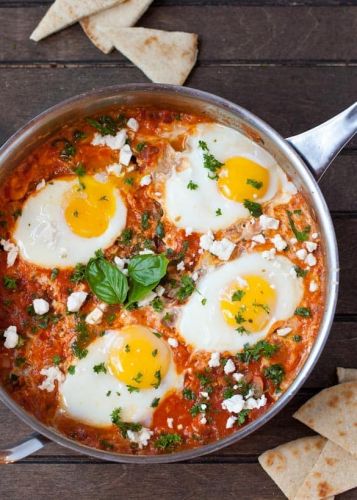 Easy Spicy Shakshuka