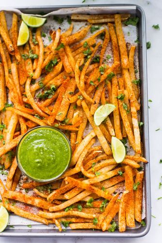 Easy Baked Jicama Fries