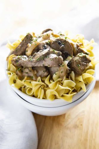 Beef Stroganoff