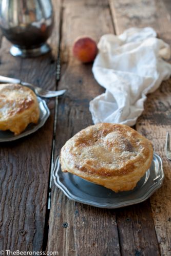 Beer and Peach Potpie