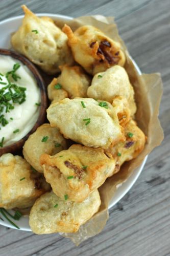 3-ingredient beer battered artichoke hearts