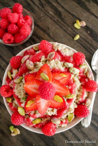 Berry Swirl Oatmeal