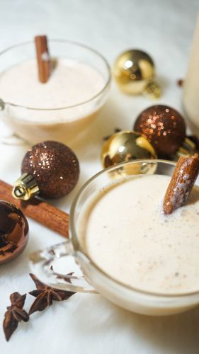 Best Ever Pumpkin Spice Eggnog