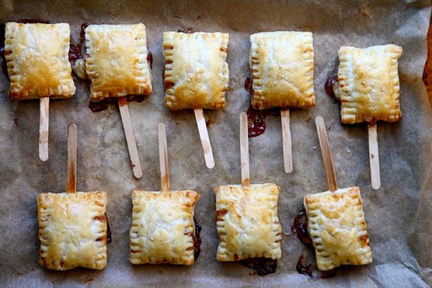 Bite-sized baked brie