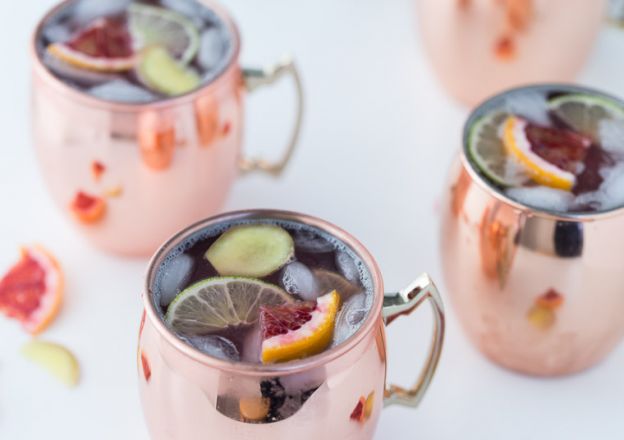 Blood Orange Moscow Mule