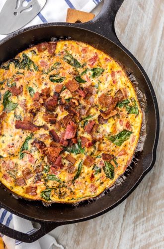 BLT Skillet Frittata