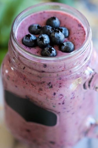 Blueberry Green Smoothie