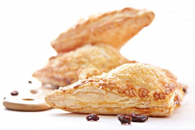 Boozy Raisin Apple Turnovers