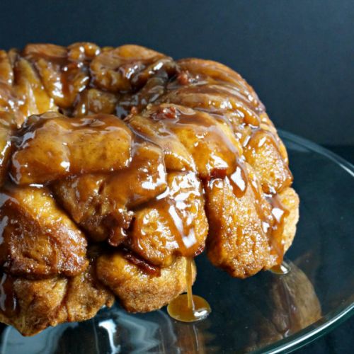 Bourbon, bacon and brown sugar monkey bread