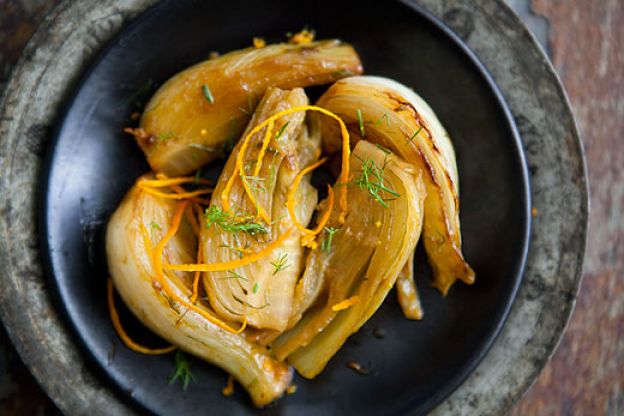 Braised Fennel With White Wine