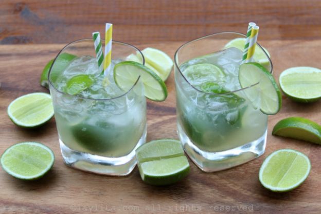 Classic Caipirinha Cocktail