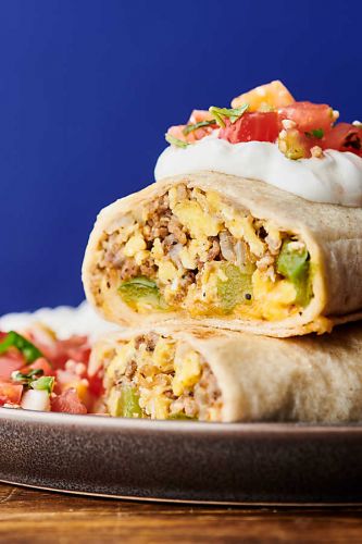 Easy Make Ahead Breakfast Burrito