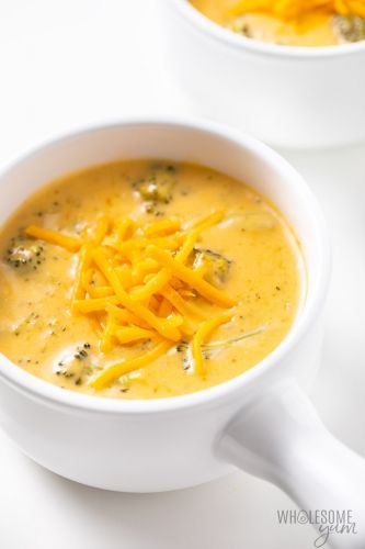 5-Ingredient Broccoli Cheese Soup