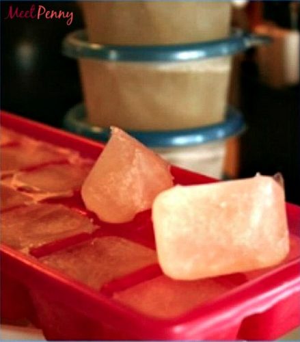 Freeze Leftover Chicken Broth In Ice Cube Trays