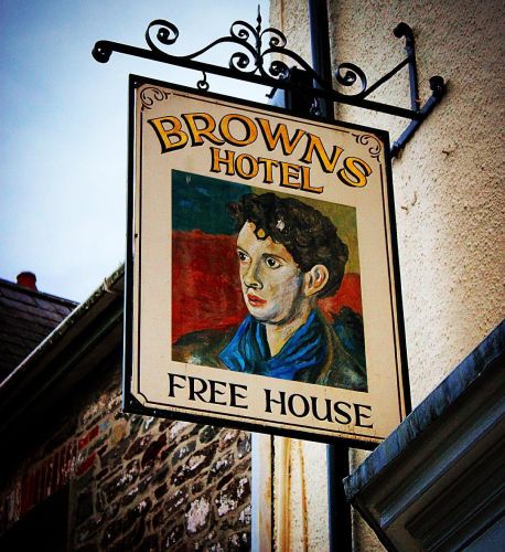 Under Milk Wood: Brown's Hotel, Laugharne, Wales