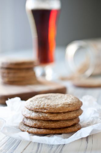 Soft batch beer brown sugar cookies