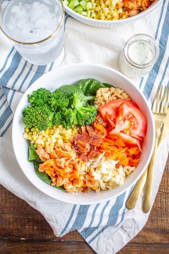 Buffalo Chicken Quinoa Salad