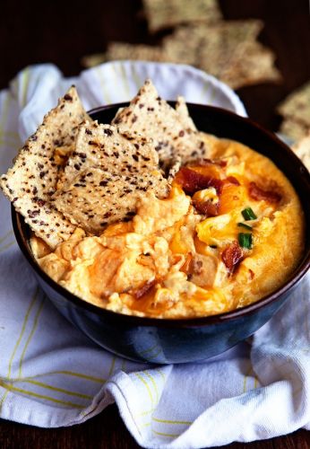 Butternut bacon cheese dip