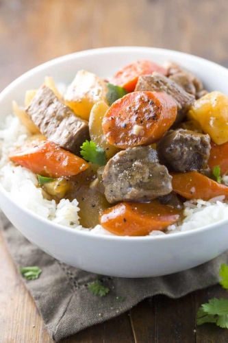 Ginger Beef Stew - China