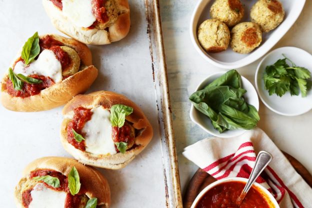 Chickpea Meatball Subs