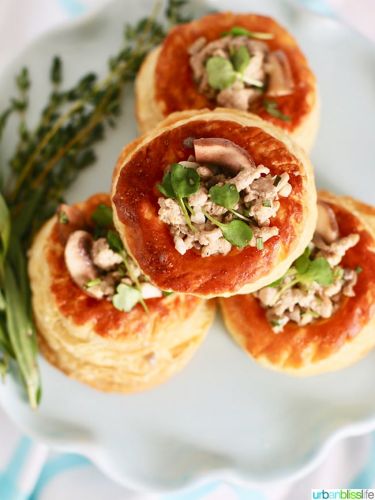 Mushroom Vol-Au-Vents (Puff Pastry Cups)