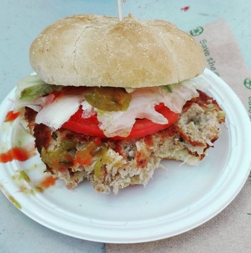 Maryland: Crab Cake Sandwich