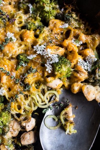 Chicken and Broccoli Skillet Bake