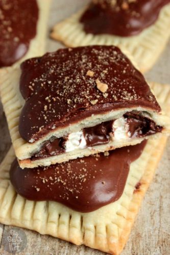 Homemade S’mores Poptarts