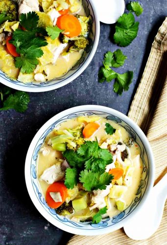 Thai Coconut Chicken Soup