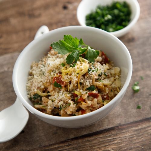 Mediterranean Tomato Oatmeal