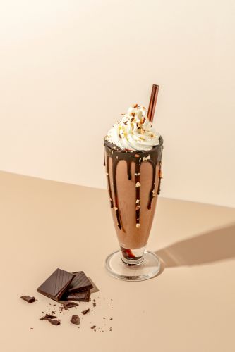 All-American Chocolate Malt Milkshake