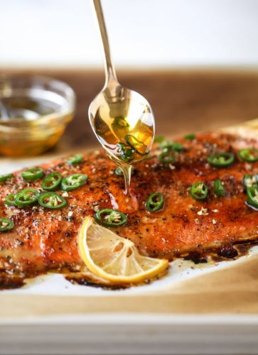 Hot Honey Salmon