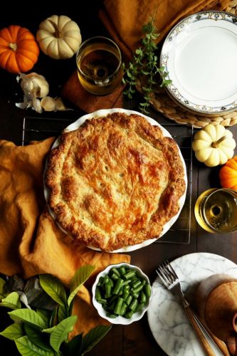 Vegetarian Pumpkin Pot Pie