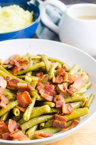 Southern Style Green Beans with Bacon