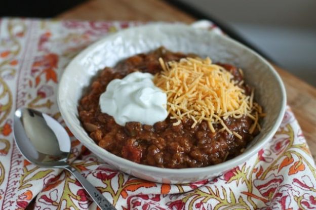 Lentil and quinoa chili