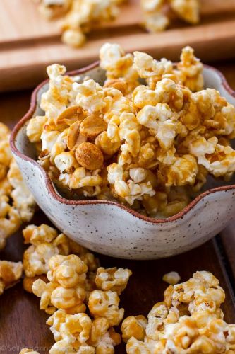 Peanut Butter Caramel Corn