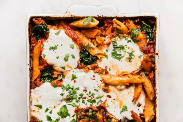 Baked Penne Alla Vodka