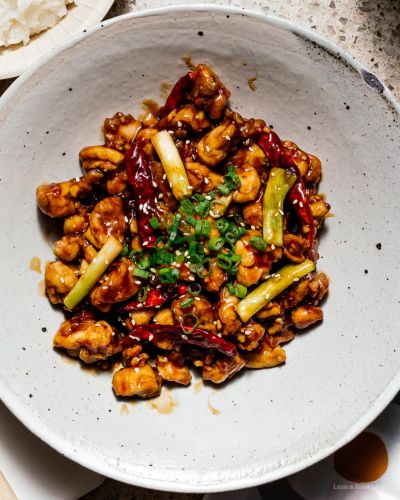 Easy Oven-Baked General Tso's Chicken