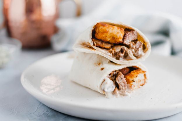 Steak and Potato Burrito