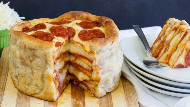 6. Pizza cake