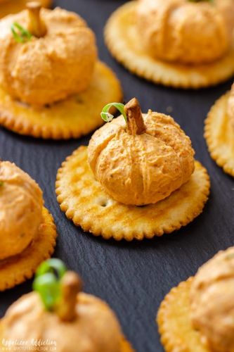 Mini Pumpkin Cheese Balls