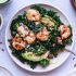 Cajun Shrimp Kale Caesar Salad