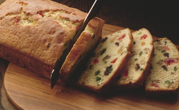 Fresh, dried or frozen fruit cake