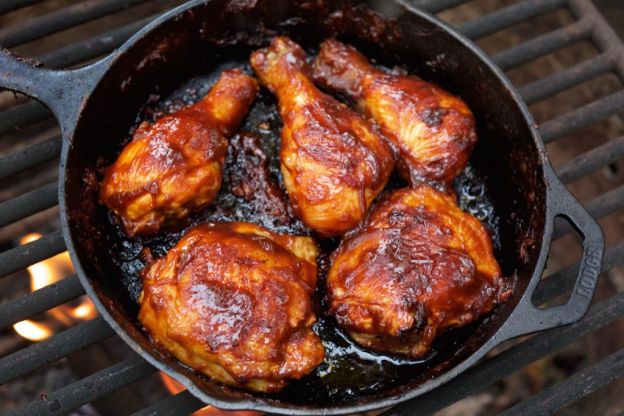 Campfire Whiskey BBQ Chicken