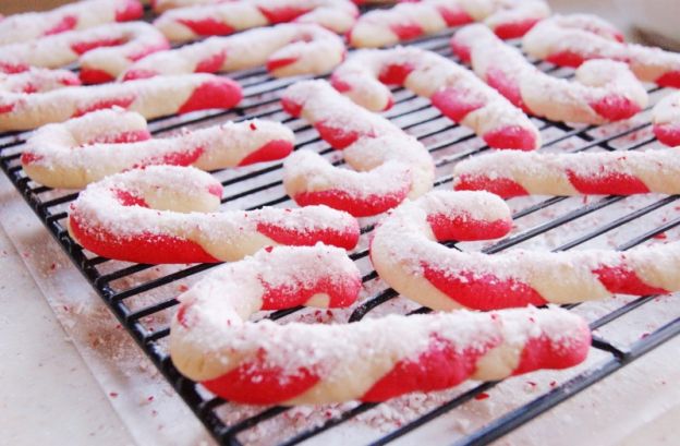 Candy Cane Cookies