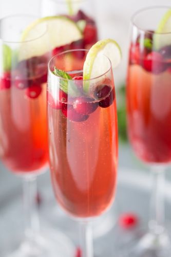 Cape Cod Champagne Cocktail