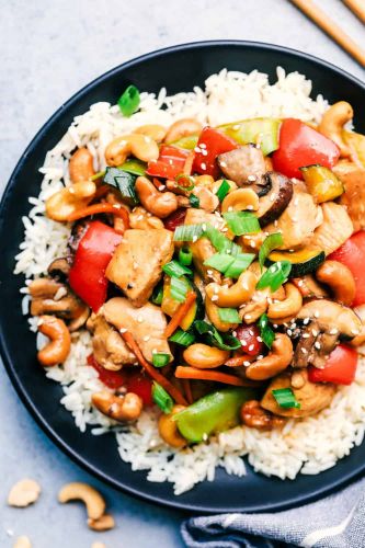 Cashew Chicken Stir Fry