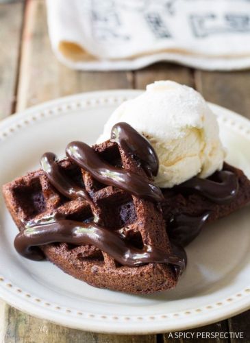 Brownie Belgian Waffles